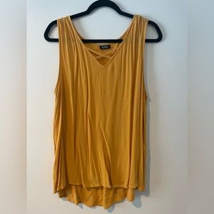 Yellow/gold professional tank top, fits like L/XL, like new!